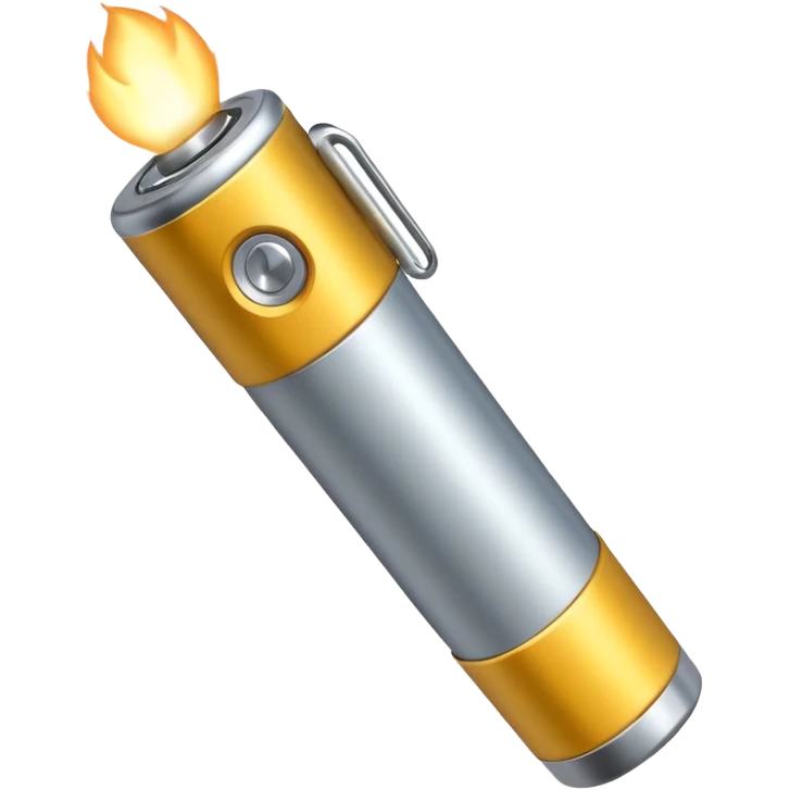 battery torch  emoji