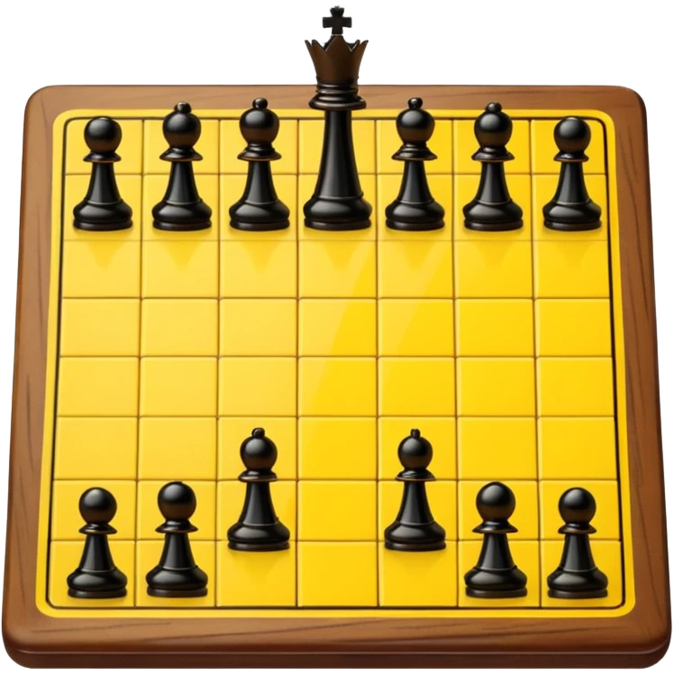 yellow chess board emoji