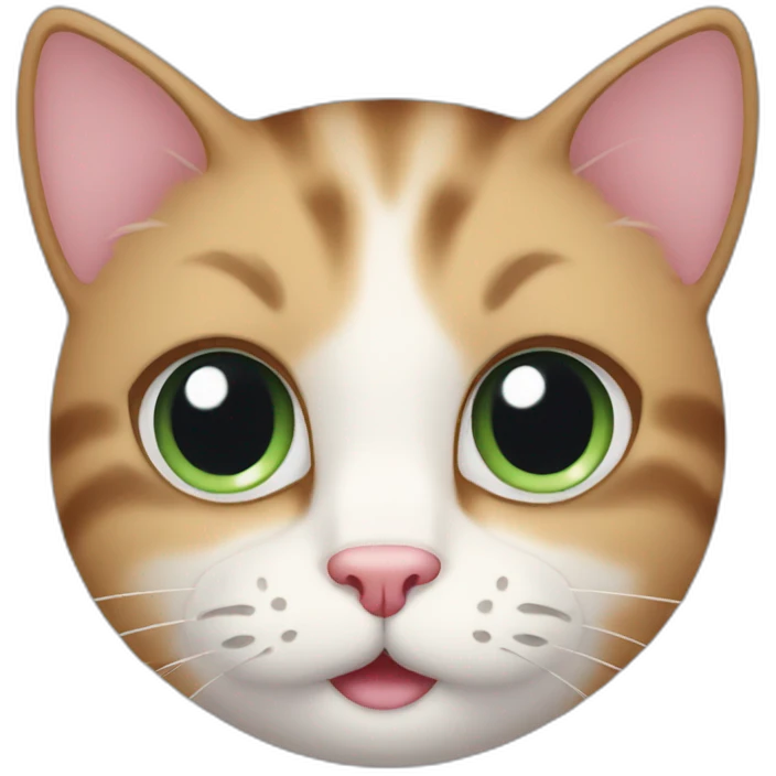 Cat blushing emoji