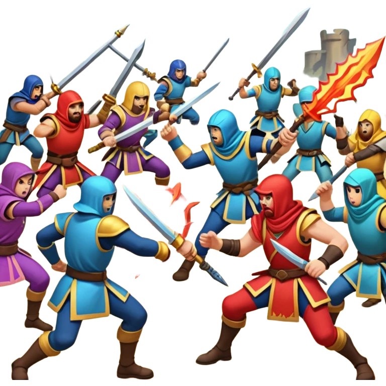 Total battle mobile game emoji