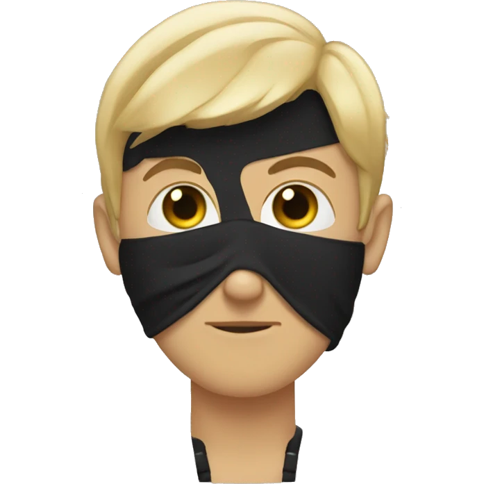 two friends with bandit emoji