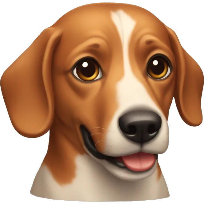 Perro salchicha emoji