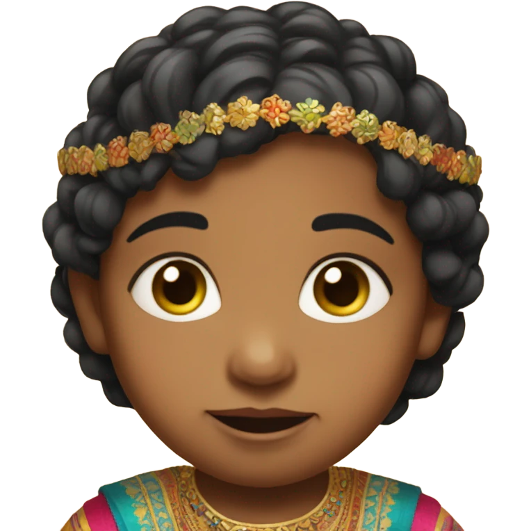 Indian baby emoji