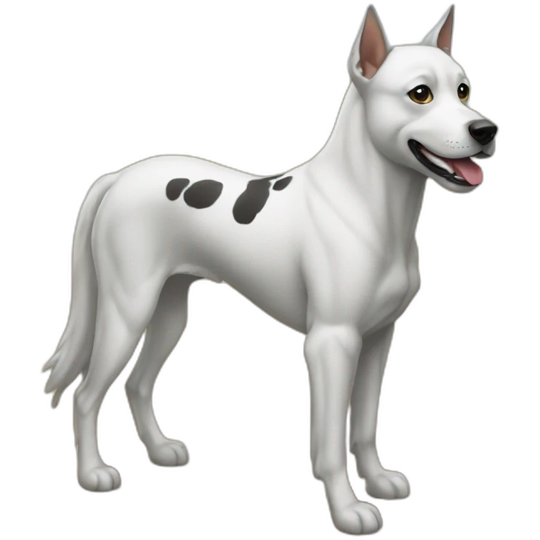 Chien sur cheval emoji