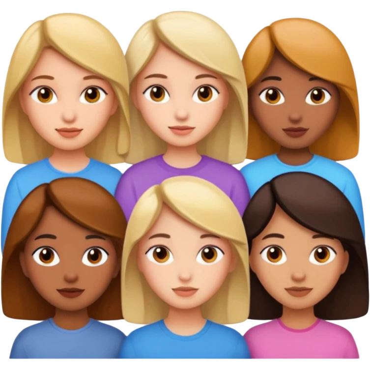 Grils emoji