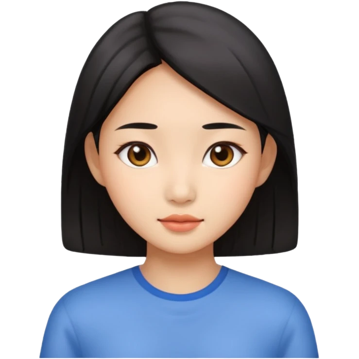 Asian girl emoji