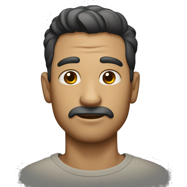 Hombre indiferente  emoji