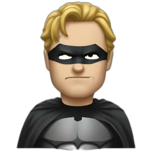The dark knight emoji