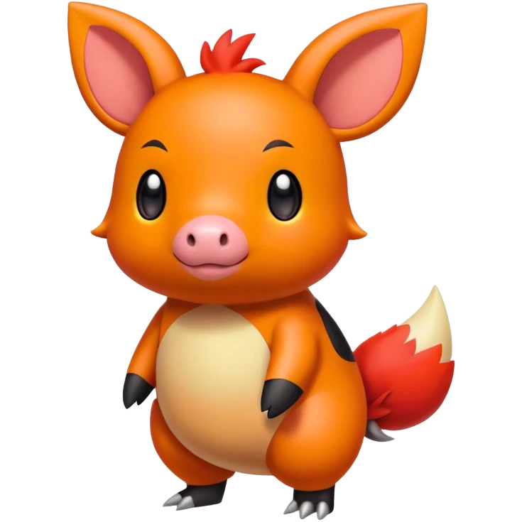 Tepig (full body) emoji