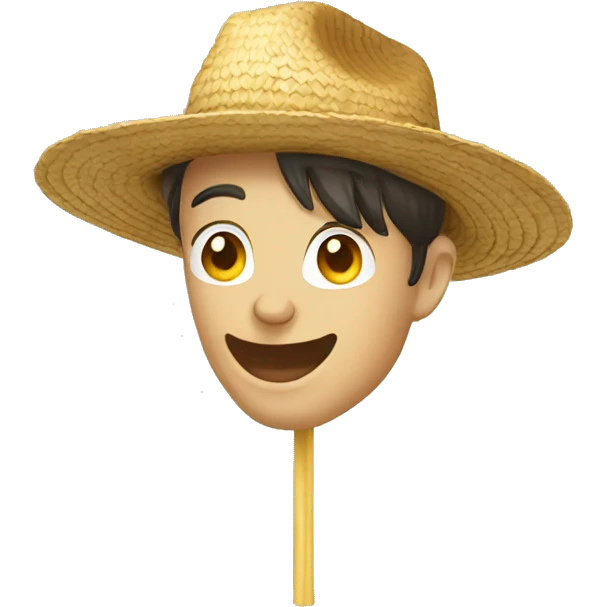 straw hat emoji
