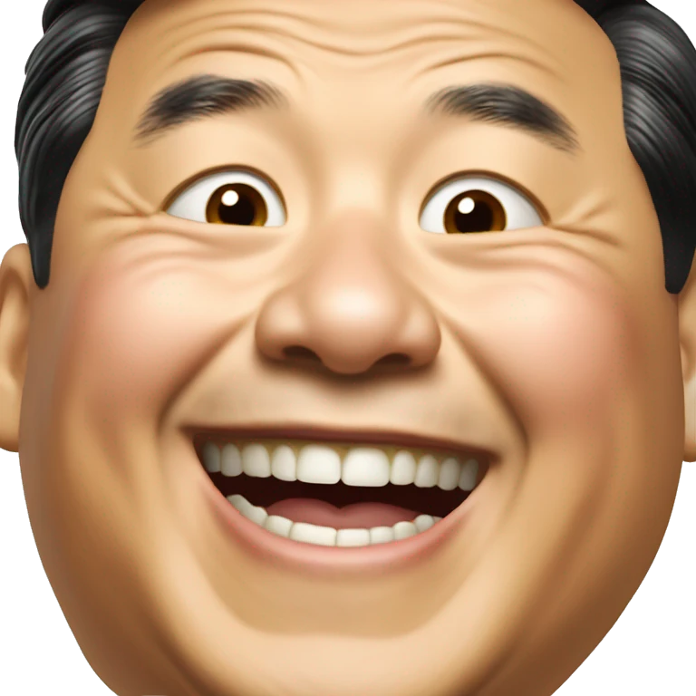 Xi-jinping laughing emoji