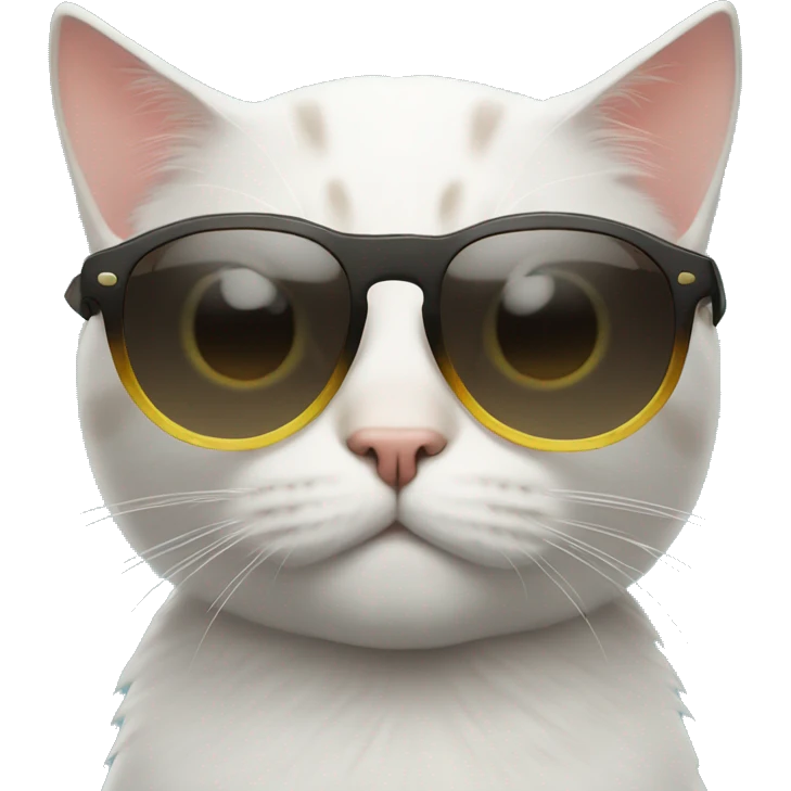 Cat with sunglasse emoji
