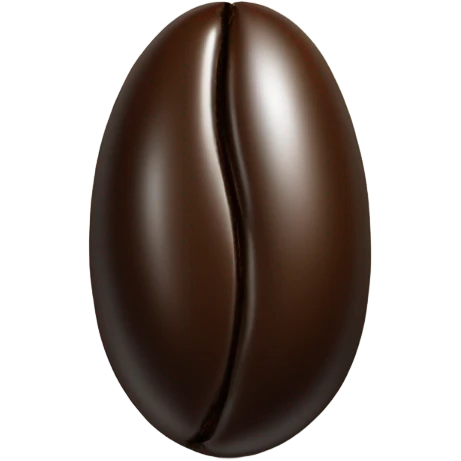 Coffee bean emoji