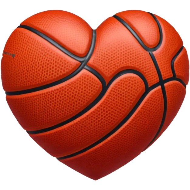 basketball heart emoji