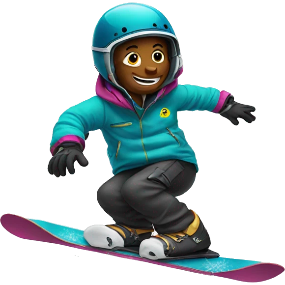 Snowboarding  emoji