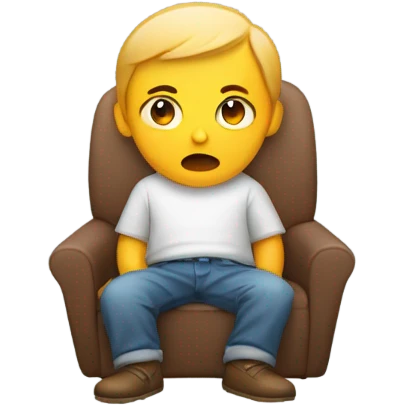 person with tummy ache emoji