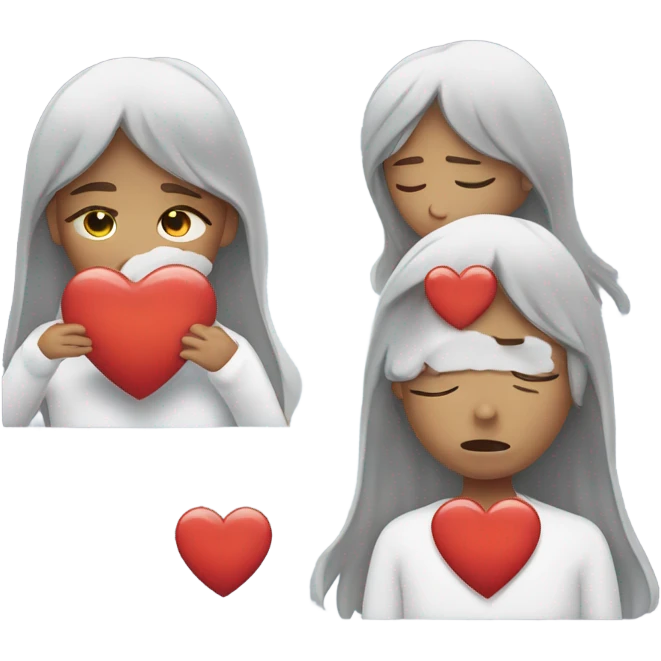 Love and cry emoji