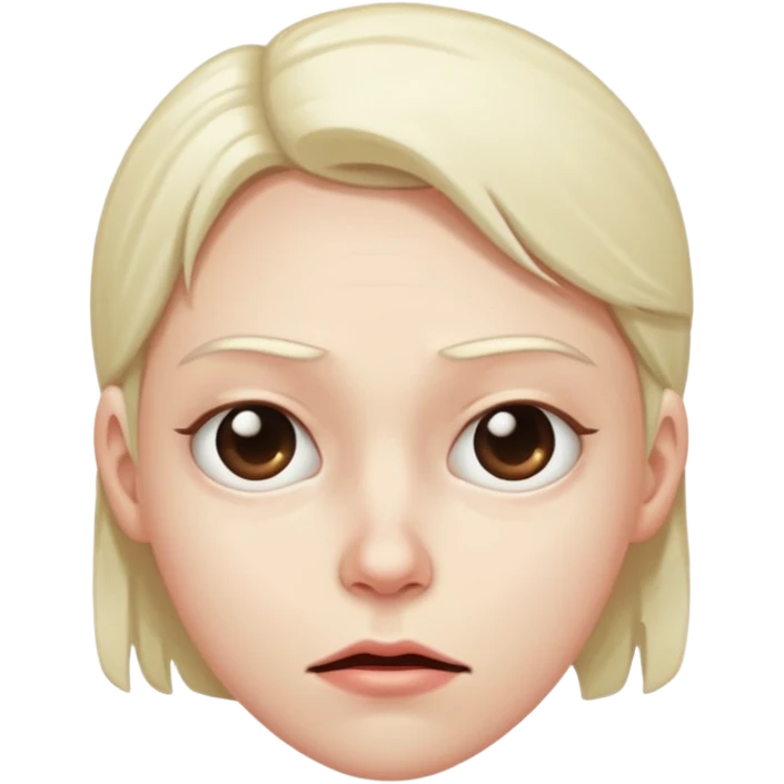 Crazed side eye emoji