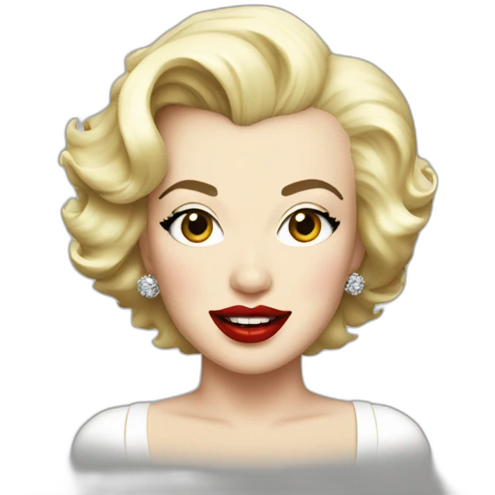Marilyn Monroe emoji