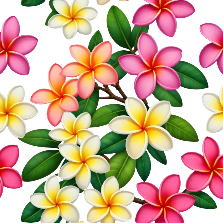 Plumerias emoji