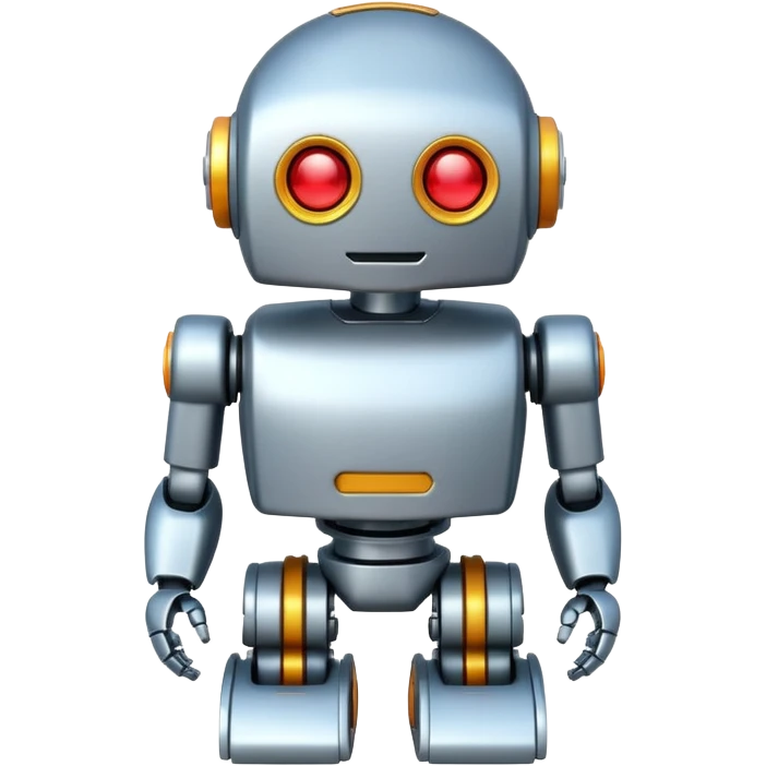 robot pretty simple toy emoji
