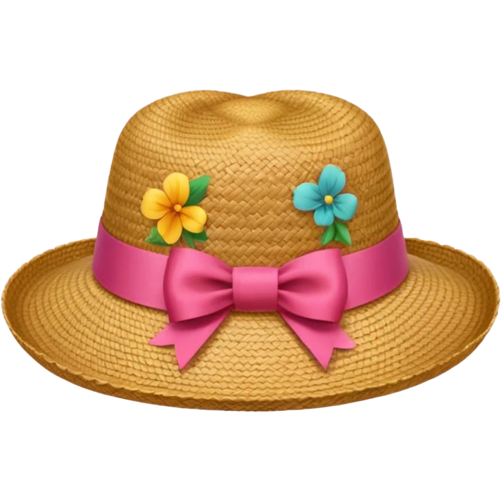 Straw hat  emoji