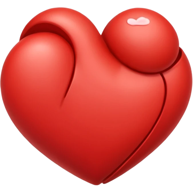 real heart emoji