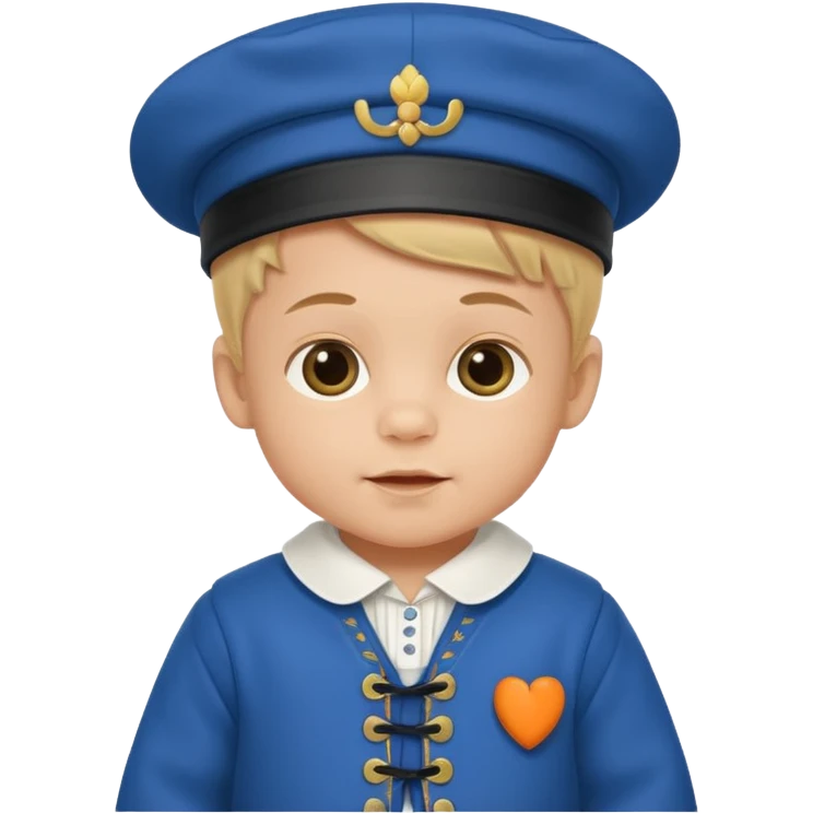 baby boy traditional dutch clothes emoji