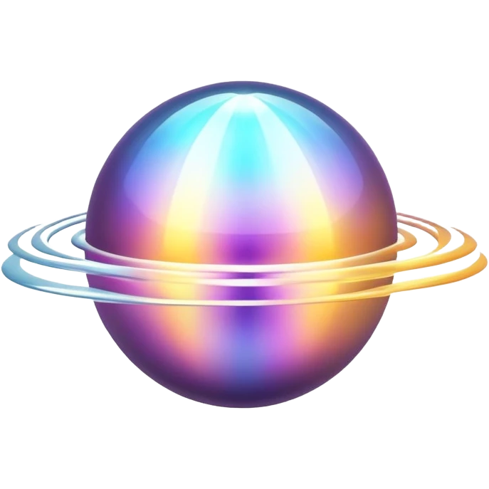 Elegant energy orb with floating tie or bowtie element inside, masculine style inspiration, soft radiating waves emoji