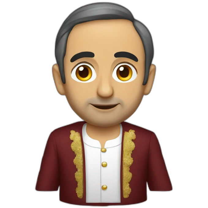 eric zemmour en costume  emoji