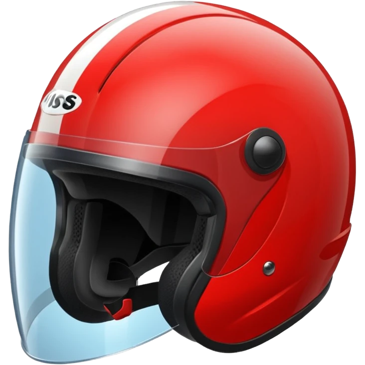 Racing helmet emoji