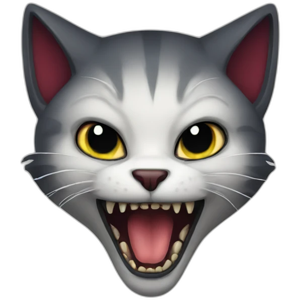 cat vampire emoji