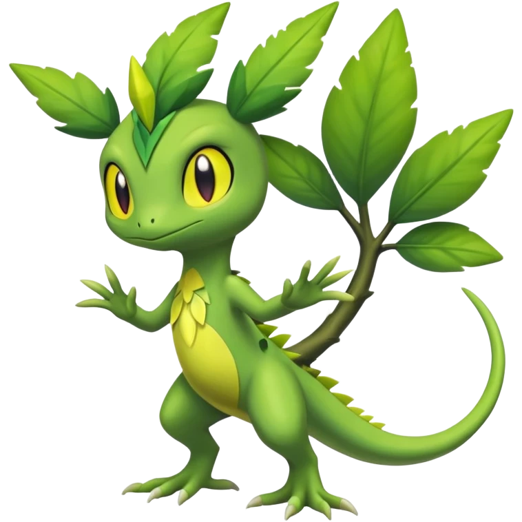  Treecko-Sceptile-Celebi full body emoji