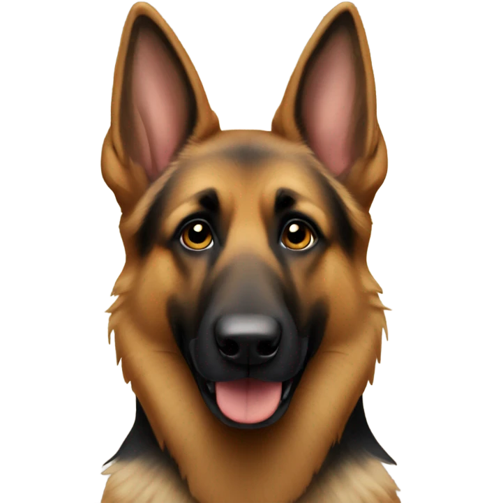 Sable German shepherd  emoji