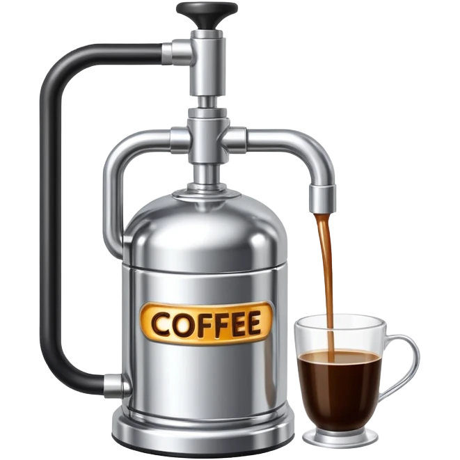 Coffee syrup pump emoji