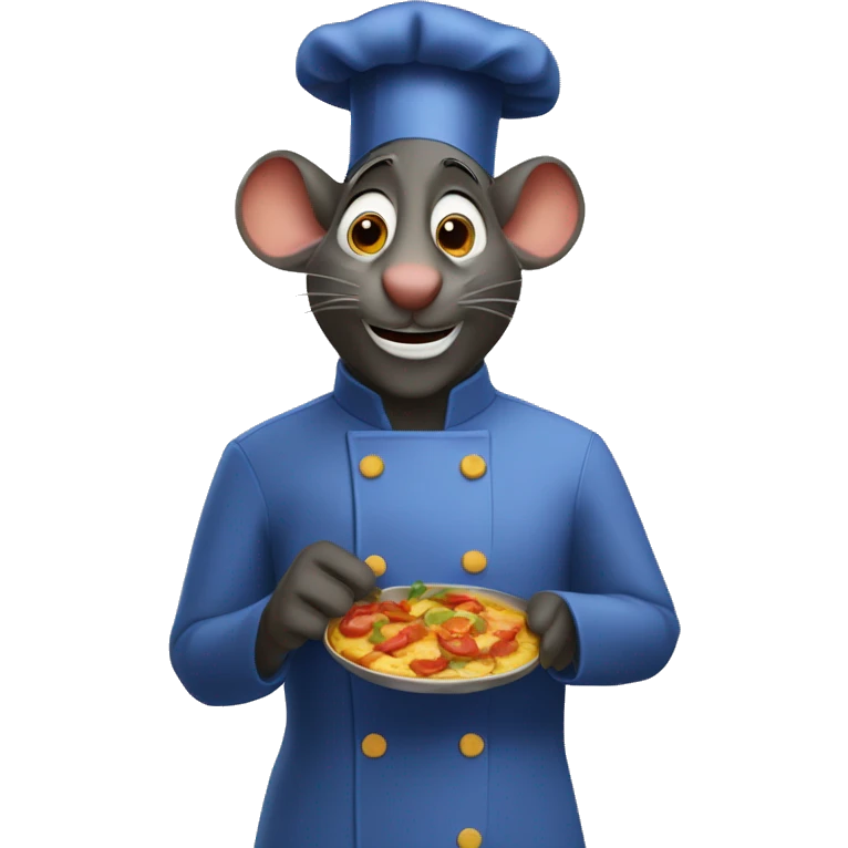 Ratatouille cuisinier  emoji