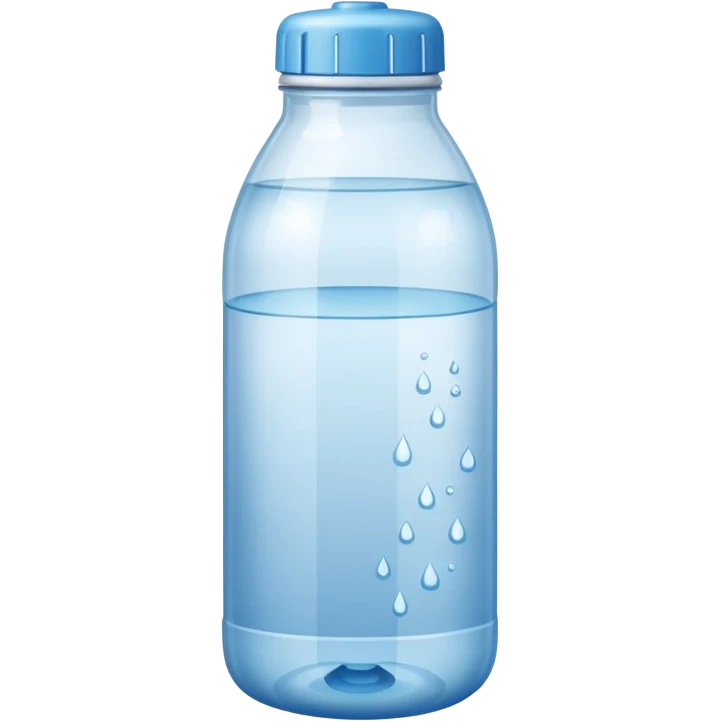 Store bought Water bottle emoji