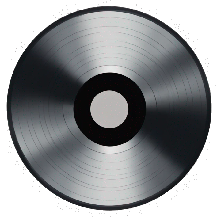 Vinyl record emoji