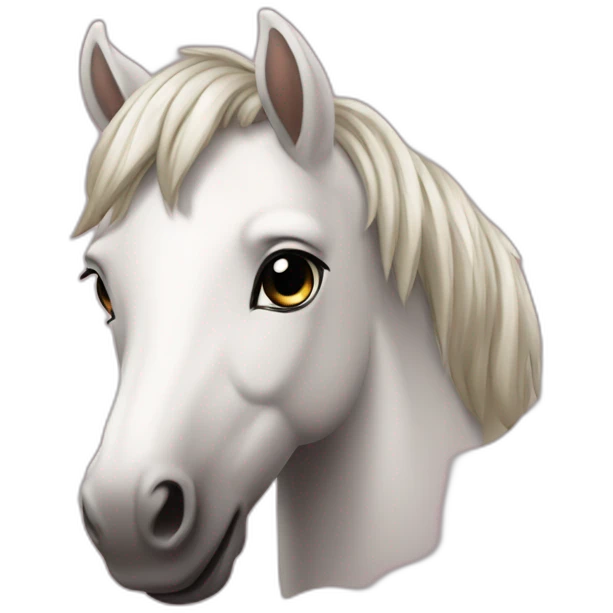 Bébé cheval emoji