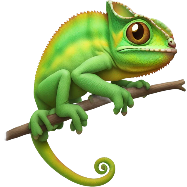 chameleon  look up emoji