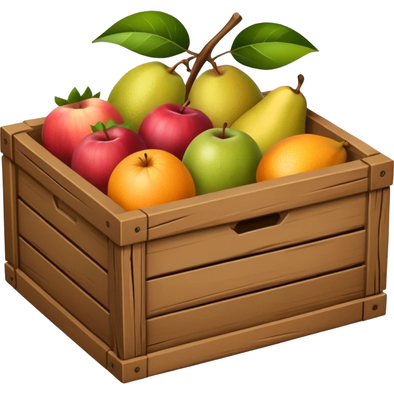 empty a fruit box emoji
