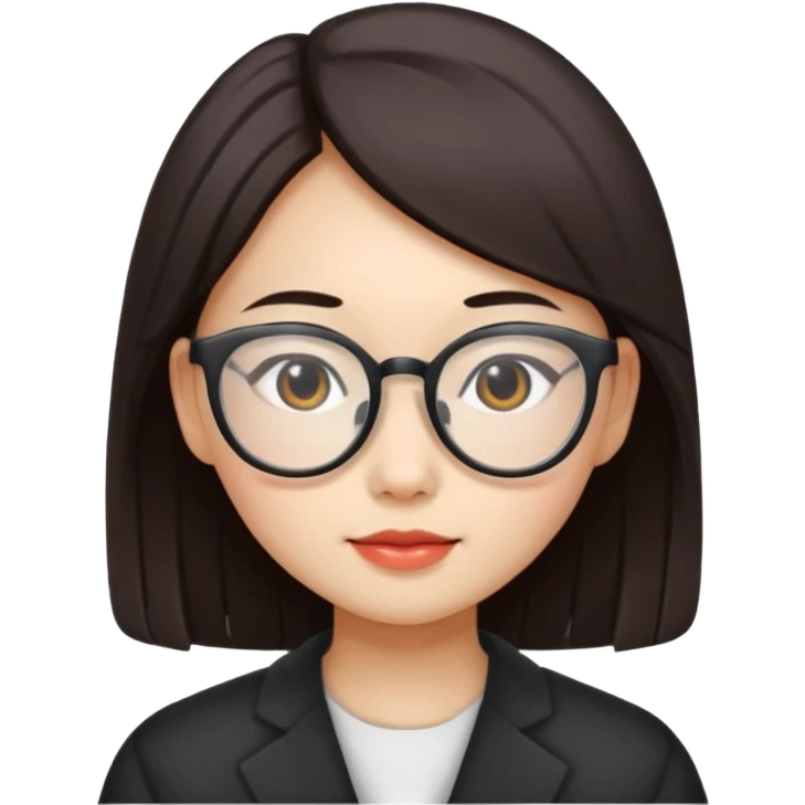 Chinese student girl emoji