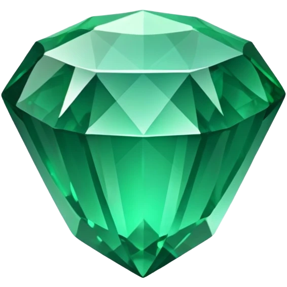 shiny emerald gemstone emoji