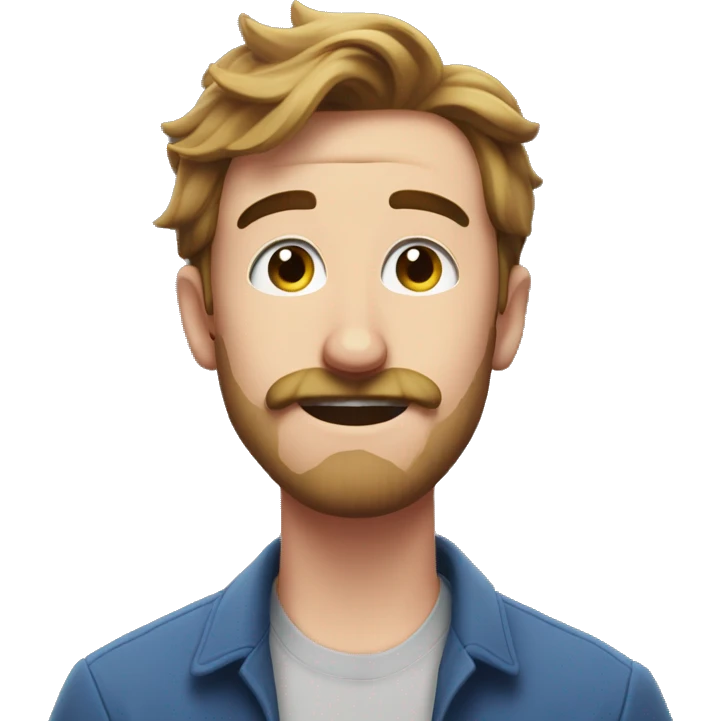 mrbeast in real life with facial hair emoji
