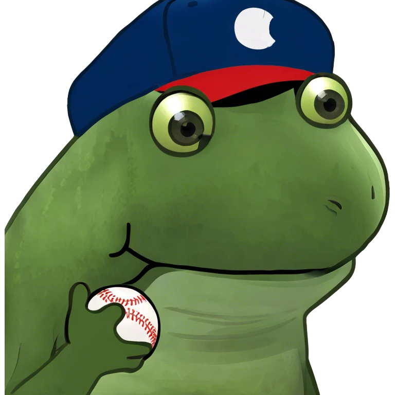 wearing a baseball hat emoji