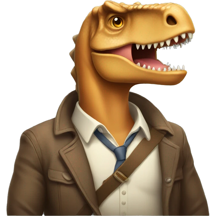 man dinosaur emoji