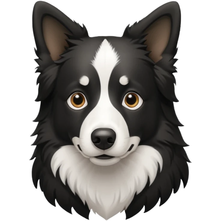 Border collie  emoji