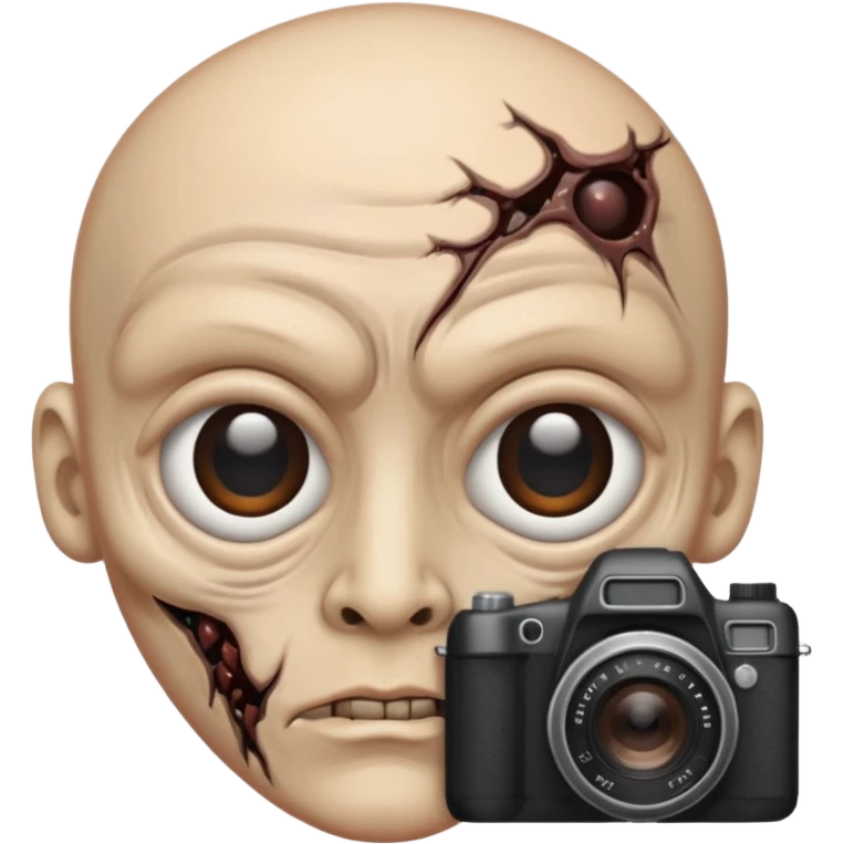 Cenobite with camera eye emoji
