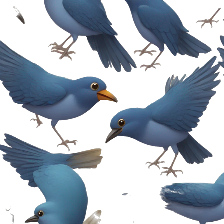 birds emoji