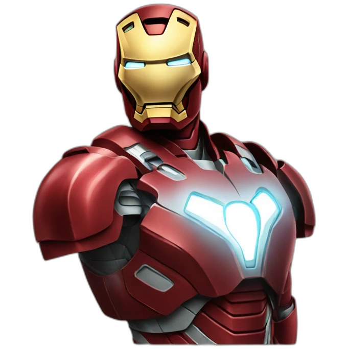 iron-man-eating emoji